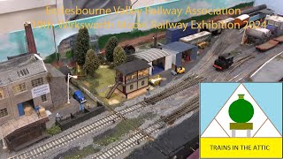 Ecclesbourne Valley Railway Association  19th Wirksworth Model Railway Exhibition 2024 [upl. by Ibok]