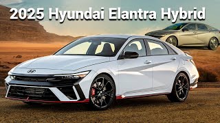 New 2025 Hyundai Elantra Hybrid Review [upl. by Sarilda]