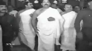 Saddam Hussain doing Hajj [upl. by Teodoor]