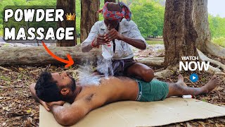 🔱Hogenakkal ASMR Powder 💆‍♂️😵‍💫Massage  Old 👑👨‍🦳King Massage 2 asmr massage ontrending [upl. by Cordle]