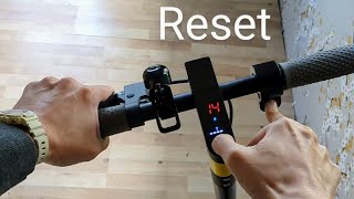 How to Reset Xiaomi Scooter  Factory HARD RESET 4 3Lite 1S Pro 2 Essential M365 M365 Pro [upl. by Yldarb]