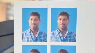 PASSPORT SIZE PHOTO PRINTING CANON G670570 [upl. by Niltiak]