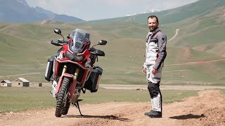 Africa Twin  Aventura in Kyrgyzstan  GoPamir I [upl. by Glynis655]