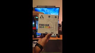 Arctic Freezer 36 White ARGB é um cooler de CPU impressionante [upl. by Bary]