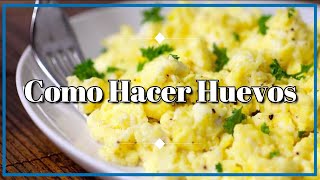 🍳como HACER HUEVOS revueltos [upl. by Harry776]