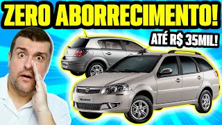 EXCELENTES NEGÓCIOS CARROS REALMENTE BONS e BARATOS DE 30 A 35MIL REAIS [upl. by Trygve]