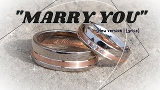 Marry You  coverLyrics [upl. by Pitts]