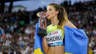 🚨High jumper🔴 Yaroslava Mahuchikh wins Ukraine’s 🥇1st individual gold of the Paris Olympics [upl. by Dorella]