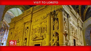 Pope Francis  Loreto  Visita 20190325 [upl. by Atela970]