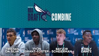 2024 Draft Combine  Tristan da Silva Tyon GrantFoster Baylor Scheierman N’Faly Dante [upl. by Shimberg978]