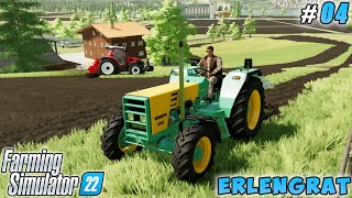 Emptying silo bunker expanding fields by plowing liming  Erlengrat  Farming simulator 22  03 [upl. by Hershel]