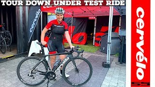 TdU Test Ride Von Test Rides a Cervélo S5  SRAM eTap [upl. by Nahsor56]