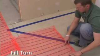 New SunTouch Mat Installation Video Part 3 of 4 [upl. by Kelson]