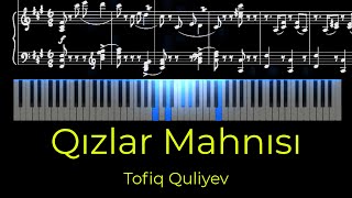 Qızlar Mahnısı  Tofiq Quliyev Tutorial [upl. by Macmahon686]