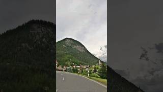 Driving Swiss Mountains to Davos switzerland shorts [upl. by Astor]