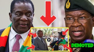 Zimbabwean President Traumatized by Leaked Video Footage of him demoting Sibanda because of Chamisa [upl. by Fox]