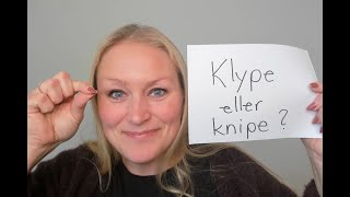 Video 1170 Klype eller knipe [upl. by Aihsemaj]