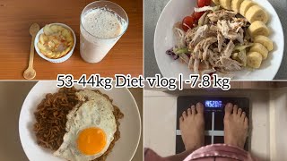 5344kg Diet Vlog  78 kg  Tracking my Calories [upl. by Anim871]