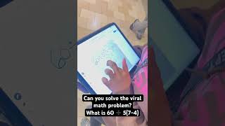 Can you solve the viral math problemWhat is 60 ➗ 574 [upl. by Loriner]