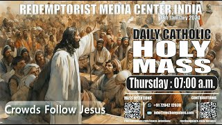 Catholic Holy Mass  18th January Thursday [upl. by Thorsten]