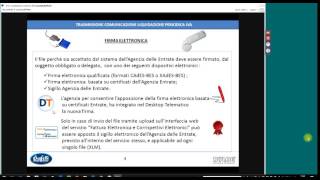 LIQUIDAZIONE TRIMESTRALE IVA  INFORMAZIONI SULLINVIO [upl. by Enelegna]