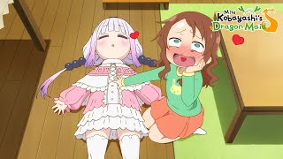 Kanna and Saikawa Are Alone  Miss Kobayashis Dragon Maid S [upl. by Ahcim]