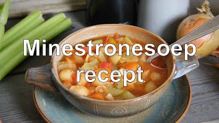 Minestronesoep recept [upl. by Leigh]