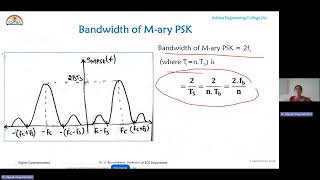 L17  Mary Phase Shift Keying MPSK  Mary Transmitter and Receiver [upl. by Elias630]