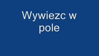 Detektyw Inwektyw  Wywiezc w pole [upl. by Stegman]