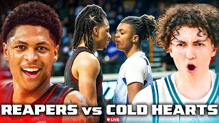 THEY ALMOST FOUGHT Meleek Thomas amp City Reapers vs Adam Oumiddoch amp Cold Hearts FULL GAME [upl. by Inalawi]