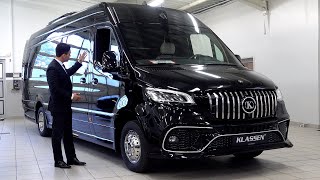 2024 Mercedes Sprinter VIP Luxury KING VAN  Full Review Interior Exterior [upl. by Schenck]