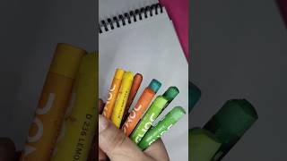 Crazy Painting Tip for Oil Pastels 😱 shorts circlelineartschool artclass arthack artskills [upl. by Telracs]