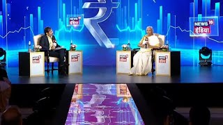 Smt Nirmala Sitharamans interaction with Shri Rahul Joshi at News18 India Chaupal in New Delhi [upl. by Aihtyc]