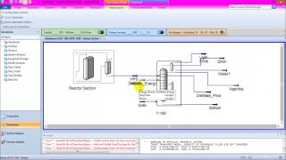 hydrocracking simulation Hysys V88 [upl. by Terese]