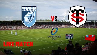 LIVE MATCH CARDIFF TOULOUSE CHAMPIONS CUP [upl. by Asyram]