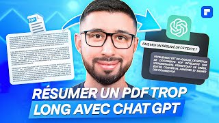 Comment résumer et synthétiser un document avec Chat GPT Tuto 2024 [upl. by Newol]