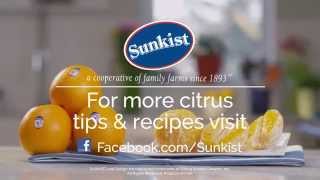 Sunkist® Citrus Hacks The Roll amp Slice Peel [upl. by Netsriik640]