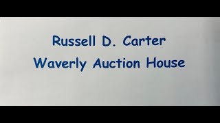 Russell D Carter [upl. by Harmaning]