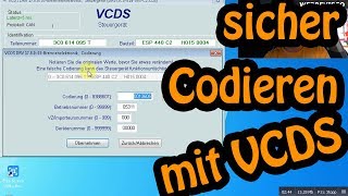 Codieren mit VCDS  Backup Datei erstellen 🔧 🔧 🔧 [upl. by Lyj]