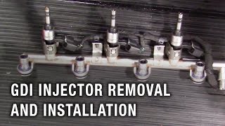 GDI Injector Removal and Installation [upl. by Elrem]