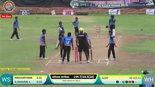 SUNDARRAJ T  20 TORNAMENT BEST OF 3 SERIES WILSON HUNTER vs WILSON STRIKERS [upl. by Stav]