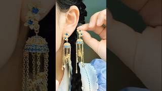 Stylish Jumka Earrings Trending Fashion for a Chic Look [upl. by Enaillil146]