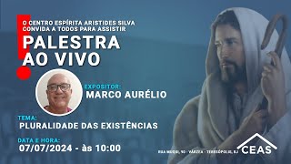 Palestra  Marco Aurélio  Pluralidade das Existências [upl. by Euqenimod]