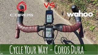 COROS DURA vs WAHOO ROAM V2 [upl. by Templas555]