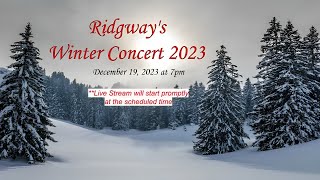 Ridgway Winter Concert 2023 [upl. by Leuneb394]