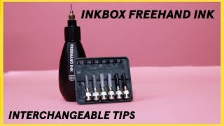 inkbox freehand ink  interchangeable tips [upl. by Einaeg101]