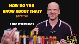 Hot Ones Guests Impressed by Sean Evans Questions  Vol 5 [upl. by Apps]