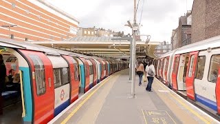 London Underground Local and Express Trains on the Jubilee and Metropolitan Lines  Part I [upl. by Nohtiek]