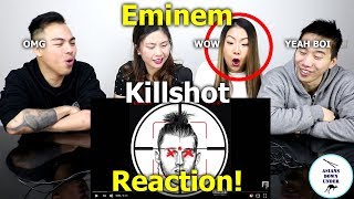 KILLSHOT Official Audio  Reaction  Australian Asians看阿姆火力全開炮轟回應MGK [upl. by Hellah]