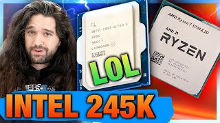 Intel Core Ultra 5 245K CPU Review amp Benchmarks vs 5700X3D 13700K amp More [upl. by Anirdnajela92]